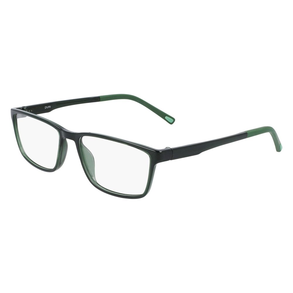 New Airlock Pure P-2013 334 Crystal Green Eyeglasses 56/17/145